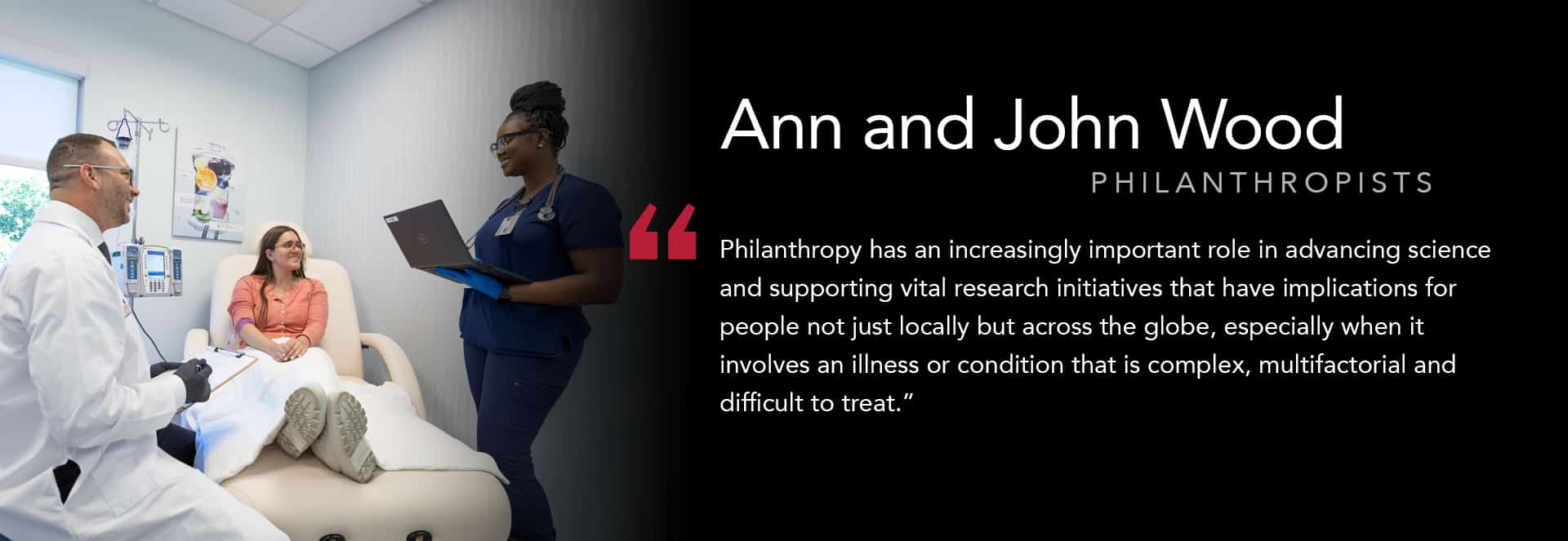 Doctor and nurse meeting with a patient